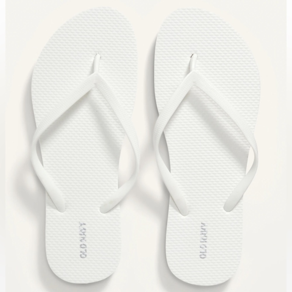 Old Navy Flip Flops - White